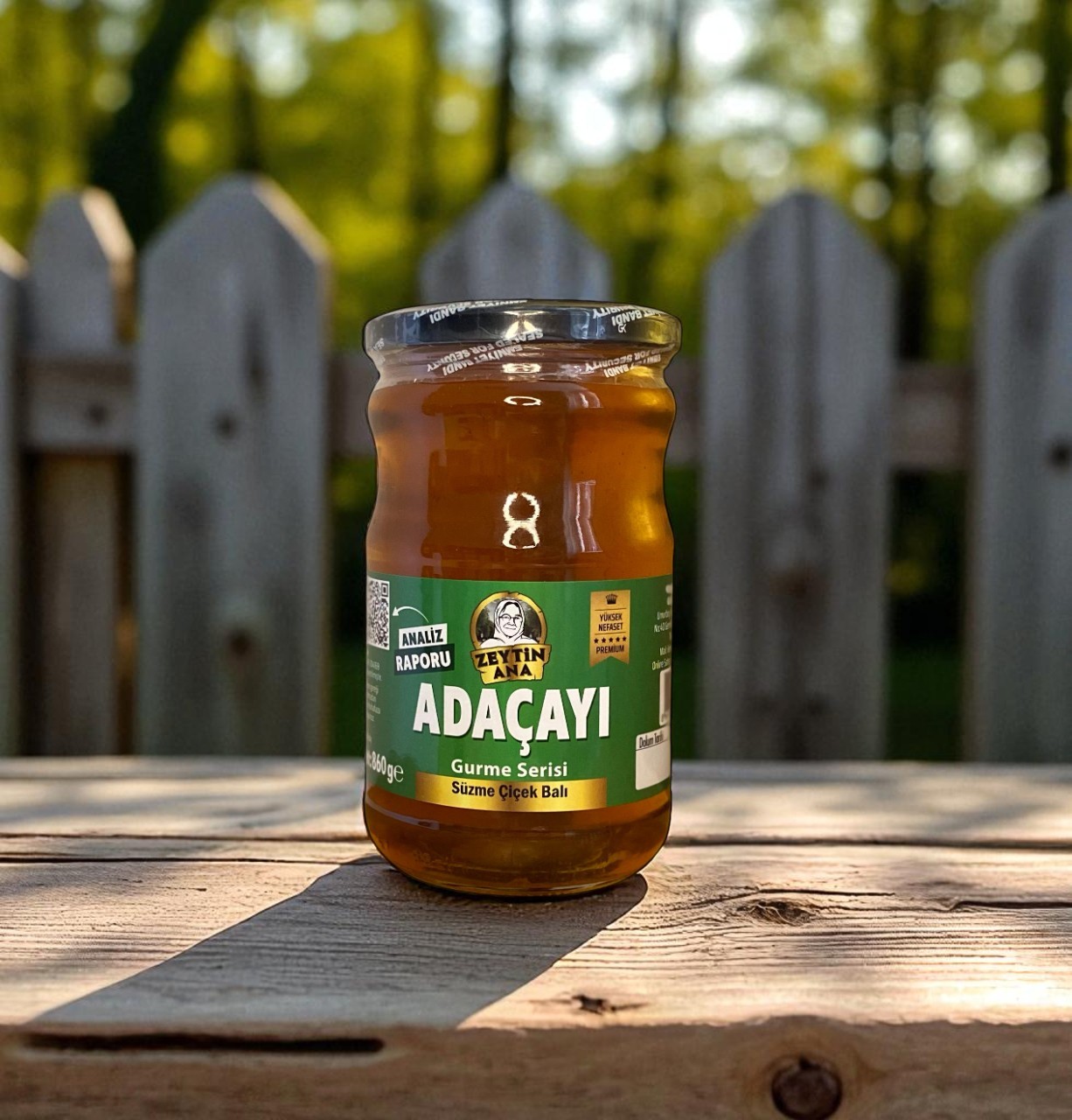 Analiz Raporlu Yöresel AdaÇayı Balı 860 gr