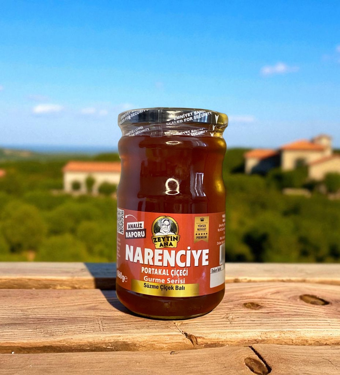 Analiz Raporlu Yöresel Narenciye Balı 860 gr