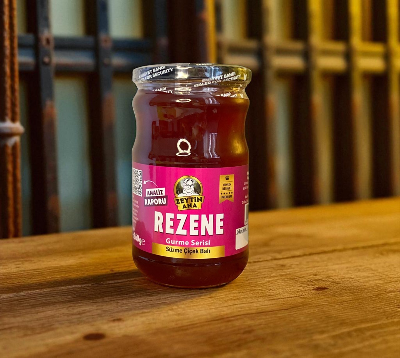 Analiz Raporlu Yöresel Rezene Balı 860 Gr