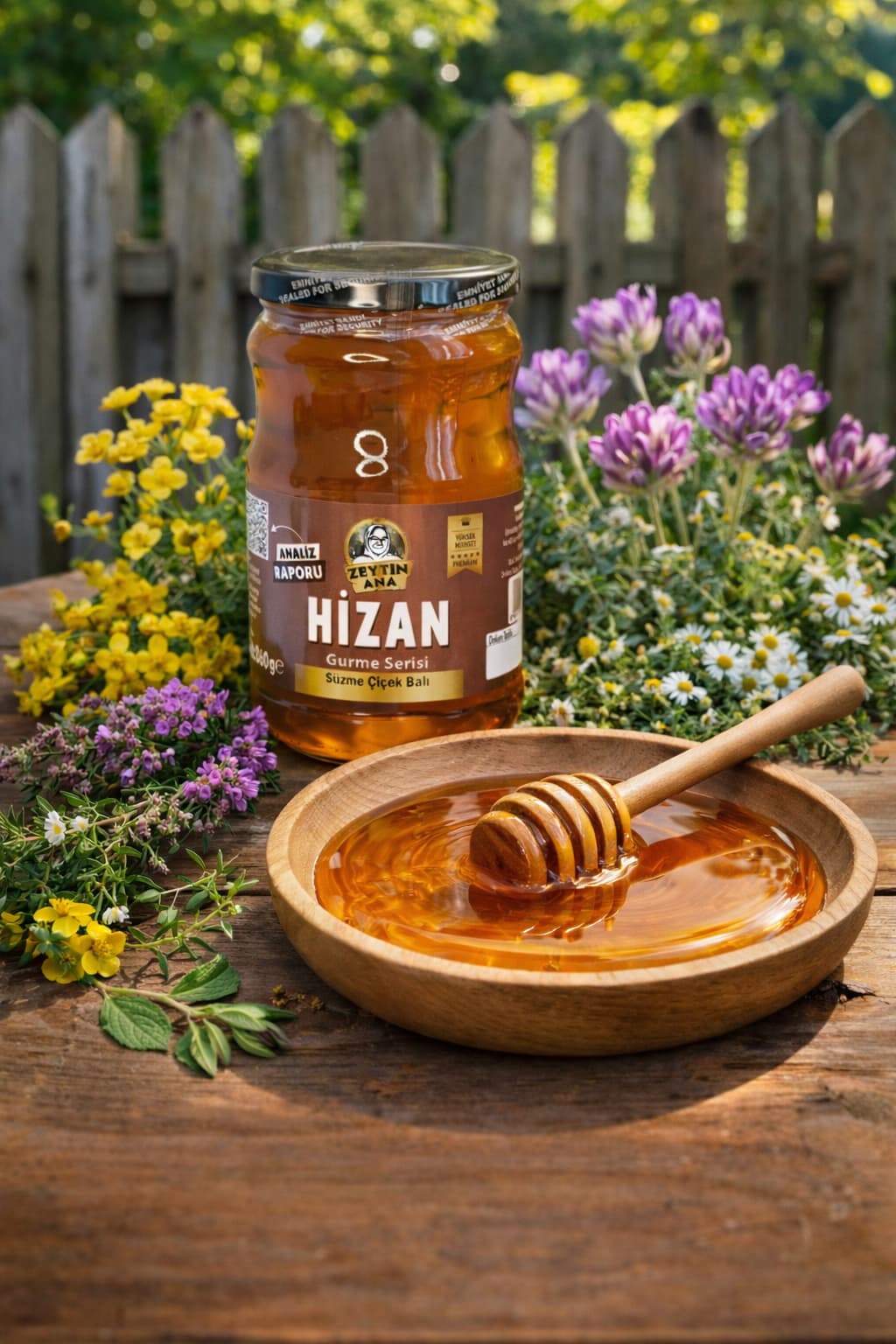 Analiz Raporlu Yöresel Bitlis Hizan Balı 860 gr