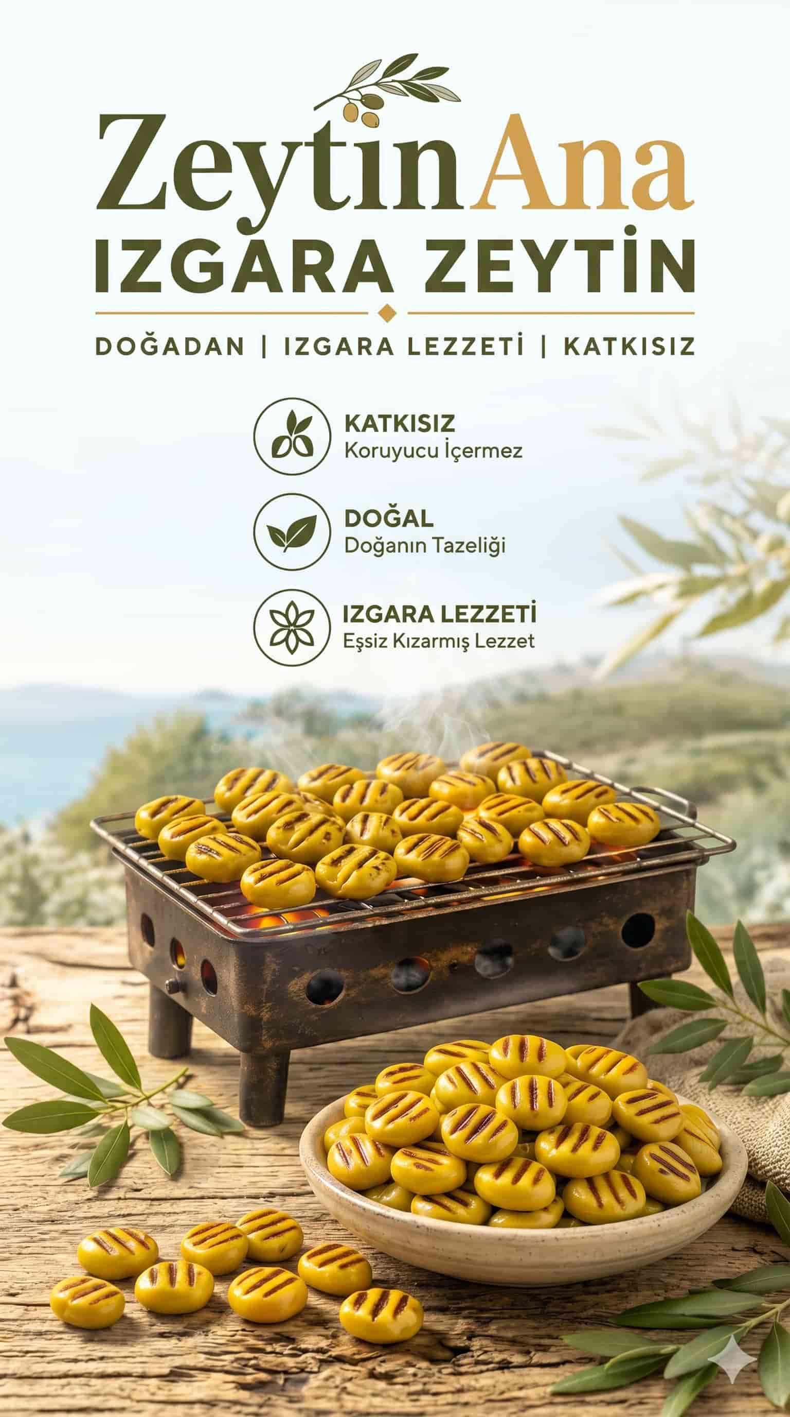 ZeytinAna Izgara Zeytin 625gr