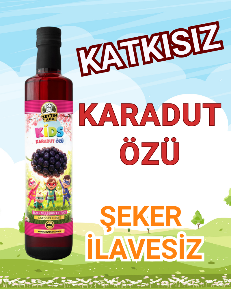 Kids Karadut Özü  Katkısız ve Şeker İlavesiz 700 Gr