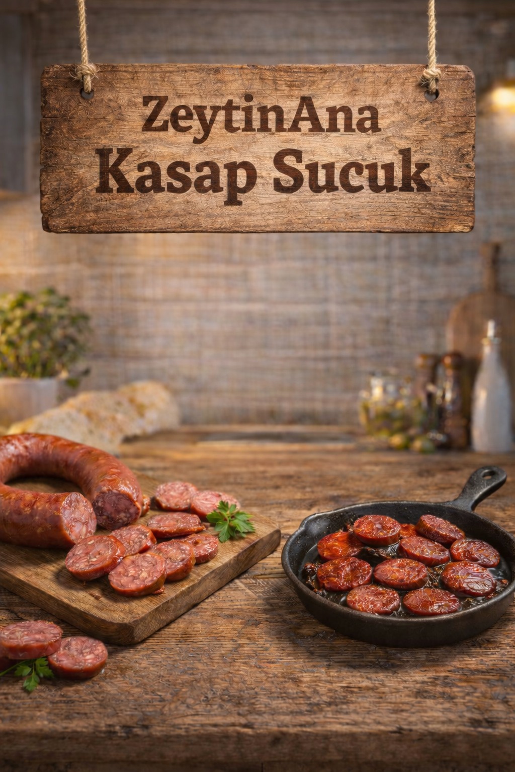 ZeytinAna Kasap Sucuk 1000 GR