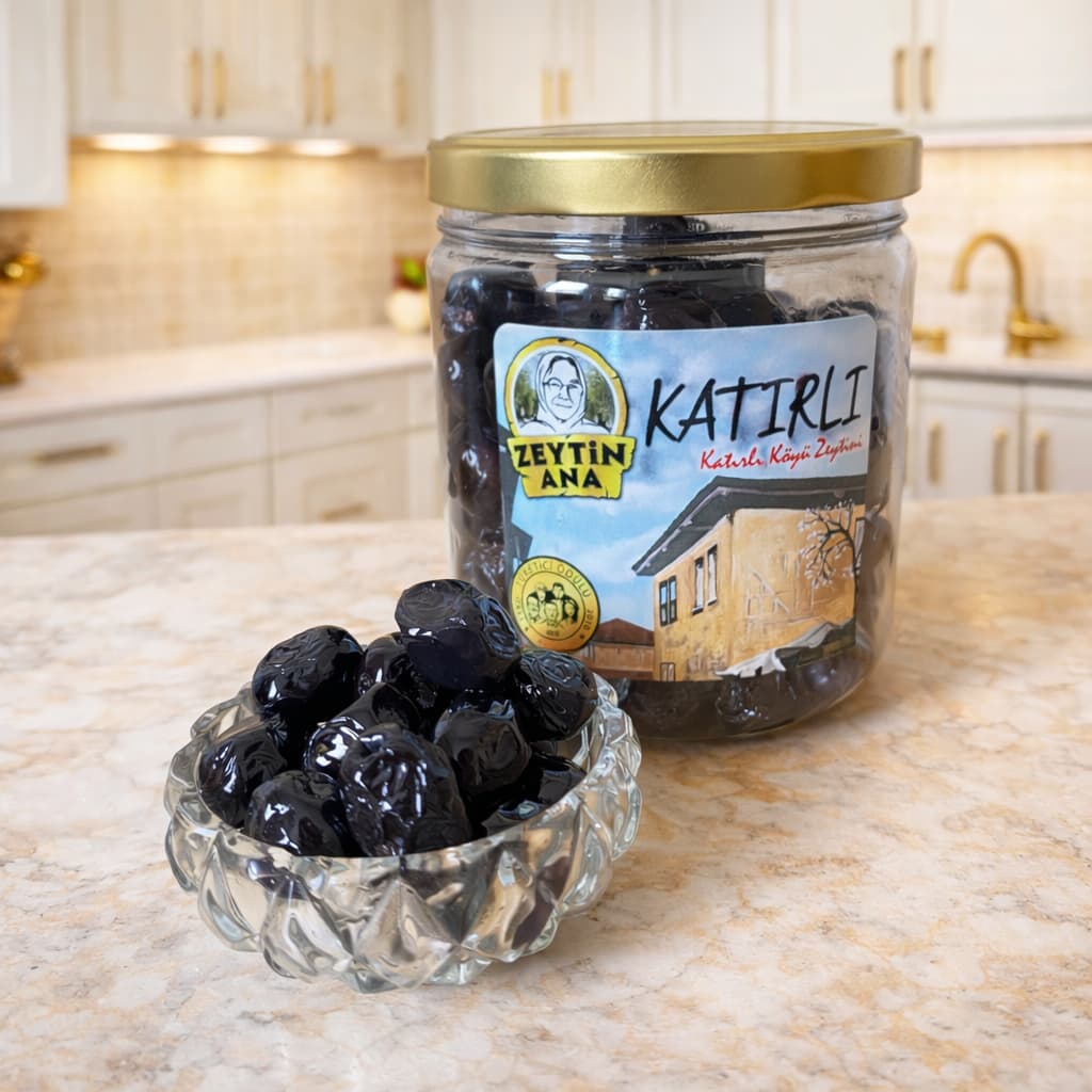 Doğal Fermente Katırlı Zeytini 500 Gr