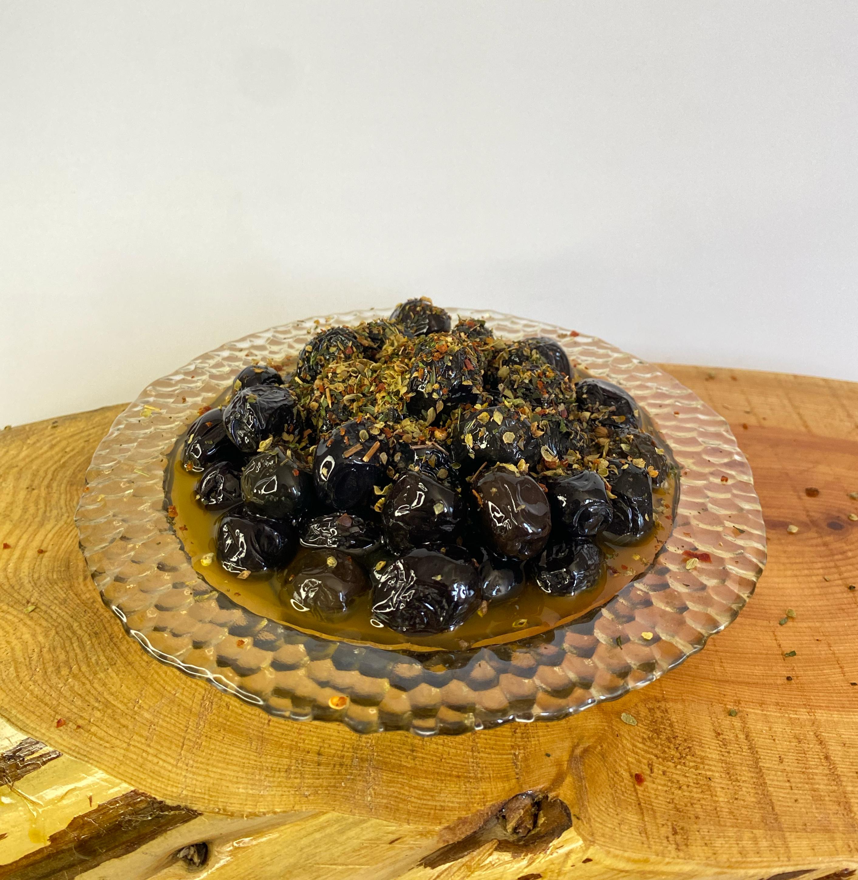 Nostalji Taş Baskı Siyah Zeytin 1 KG