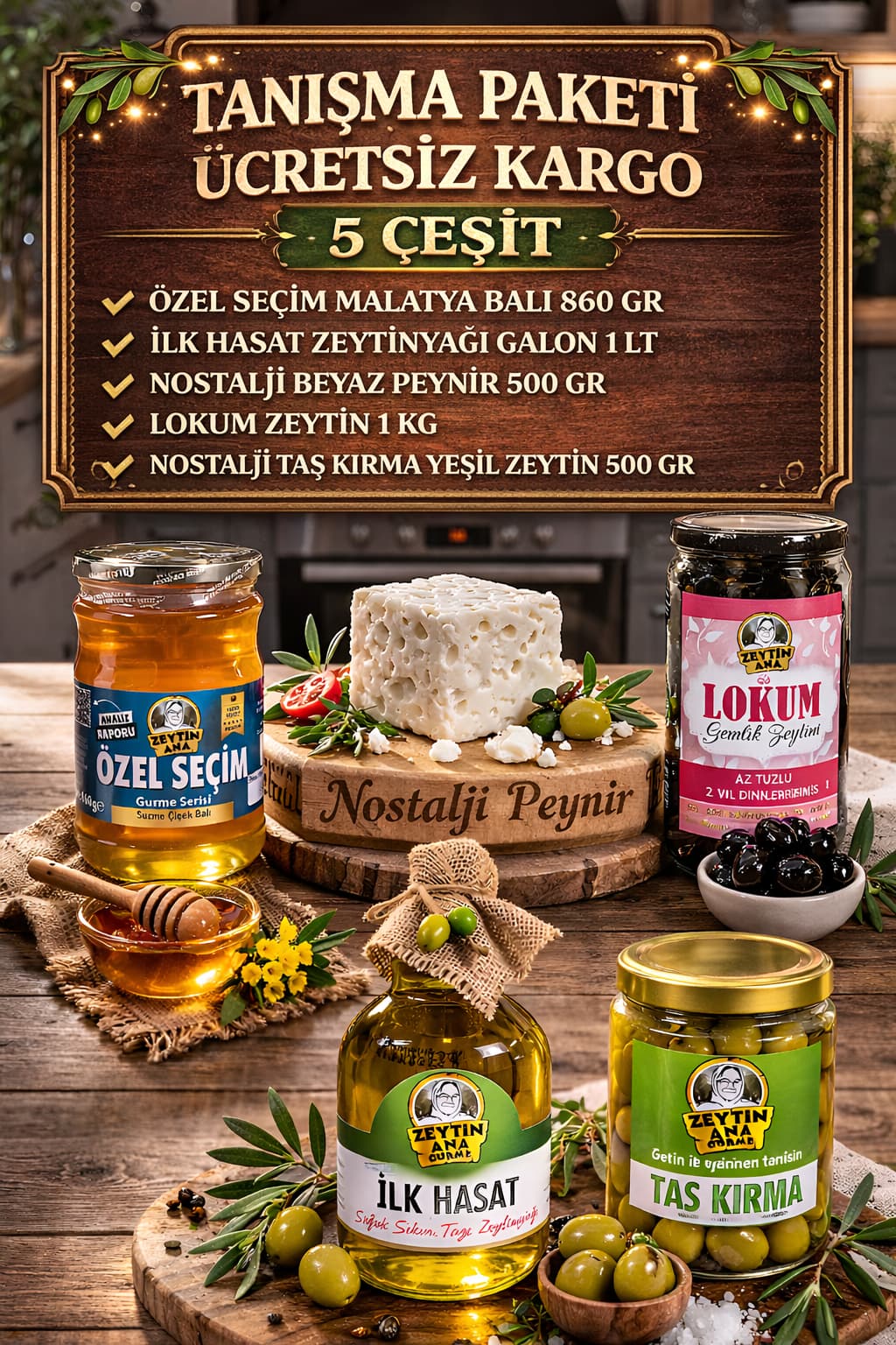 Hoşgeldin Paketi 5 Çeşit Ürün 450 TL İndirim, Ücretsiz Kargo