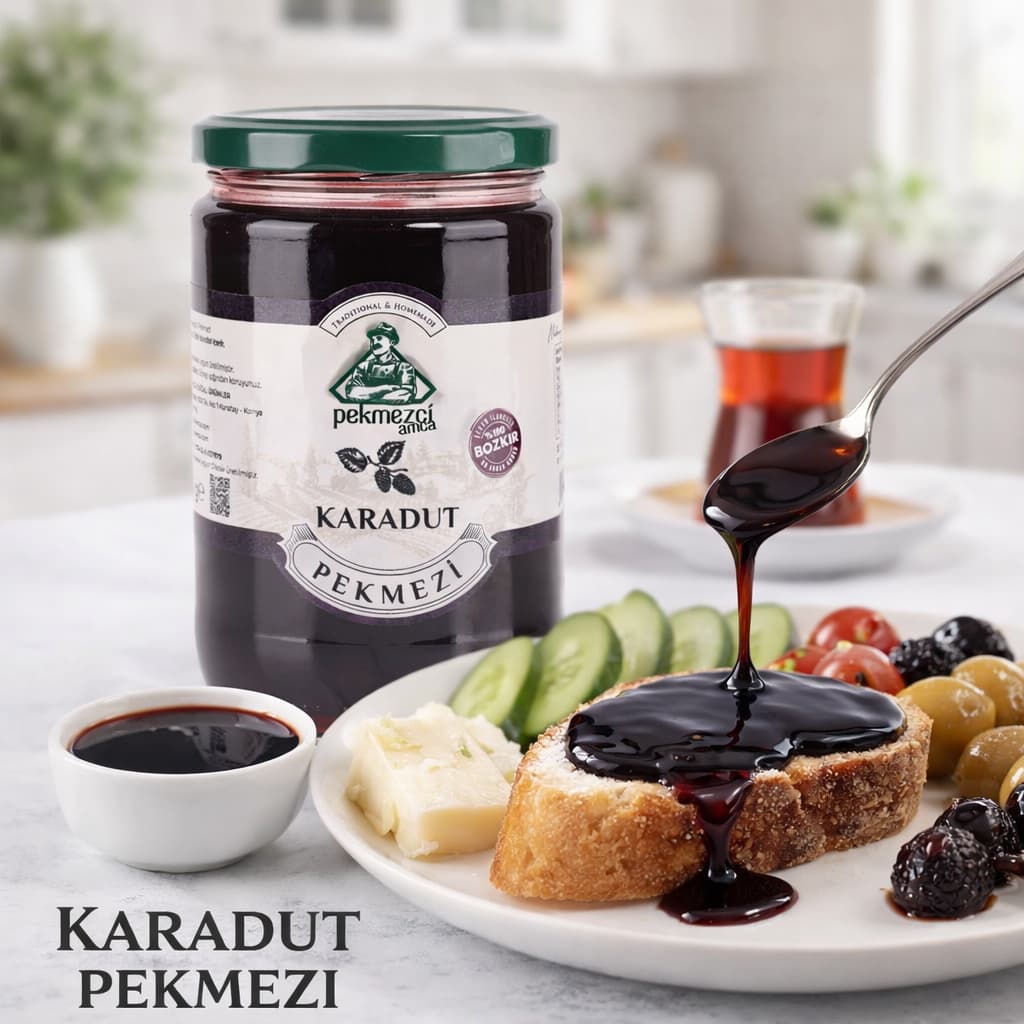 Pekmezci Amca Karadut Pekmezi 800 Gr
