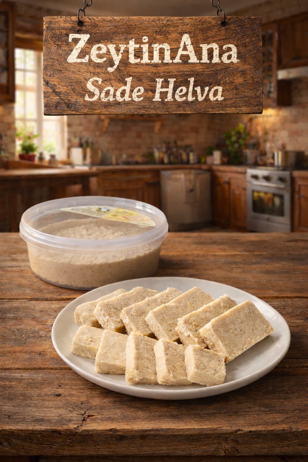 ZeytinAna Sade Helva 700 Gr