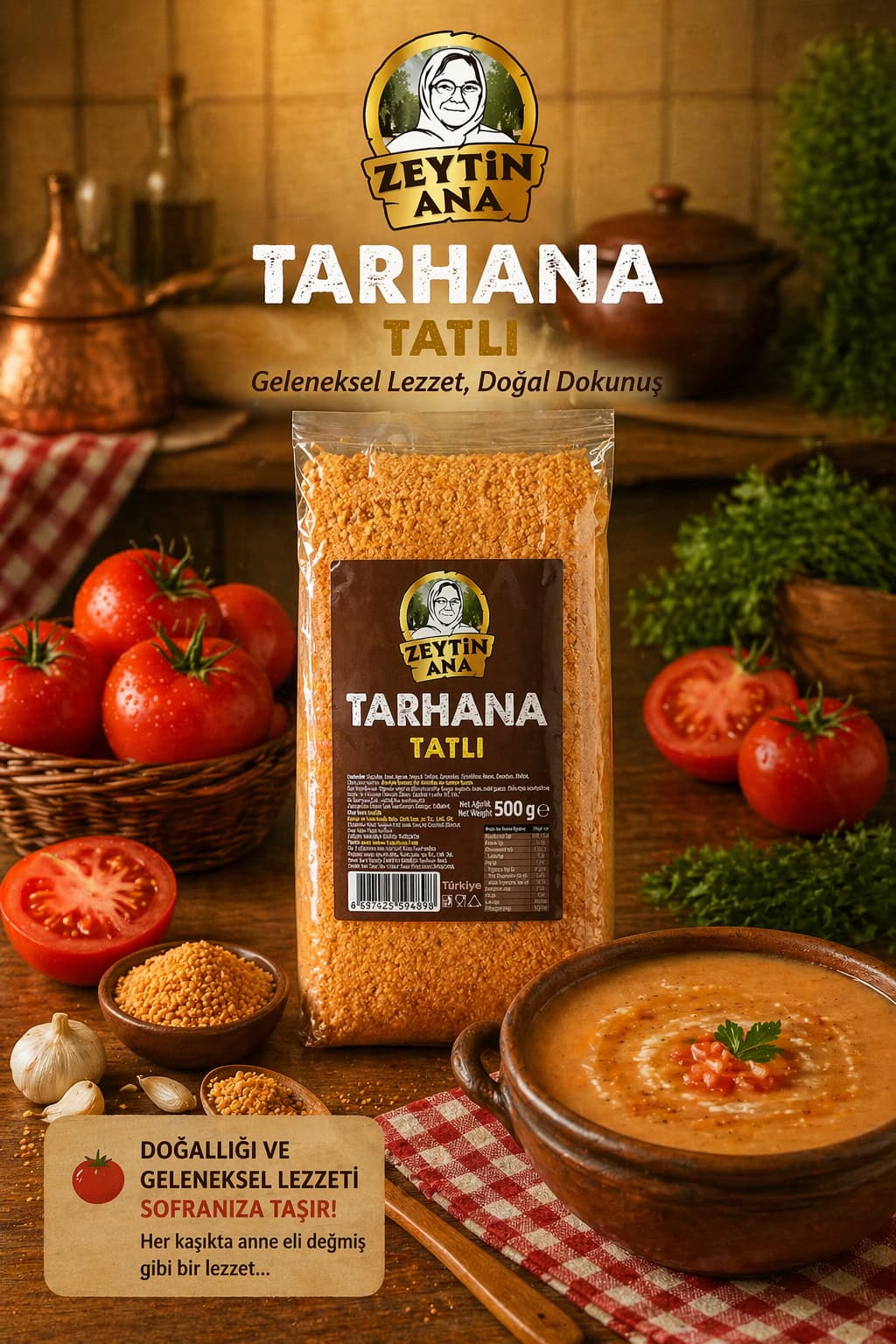 ZeytinAna Tarhana 500gr