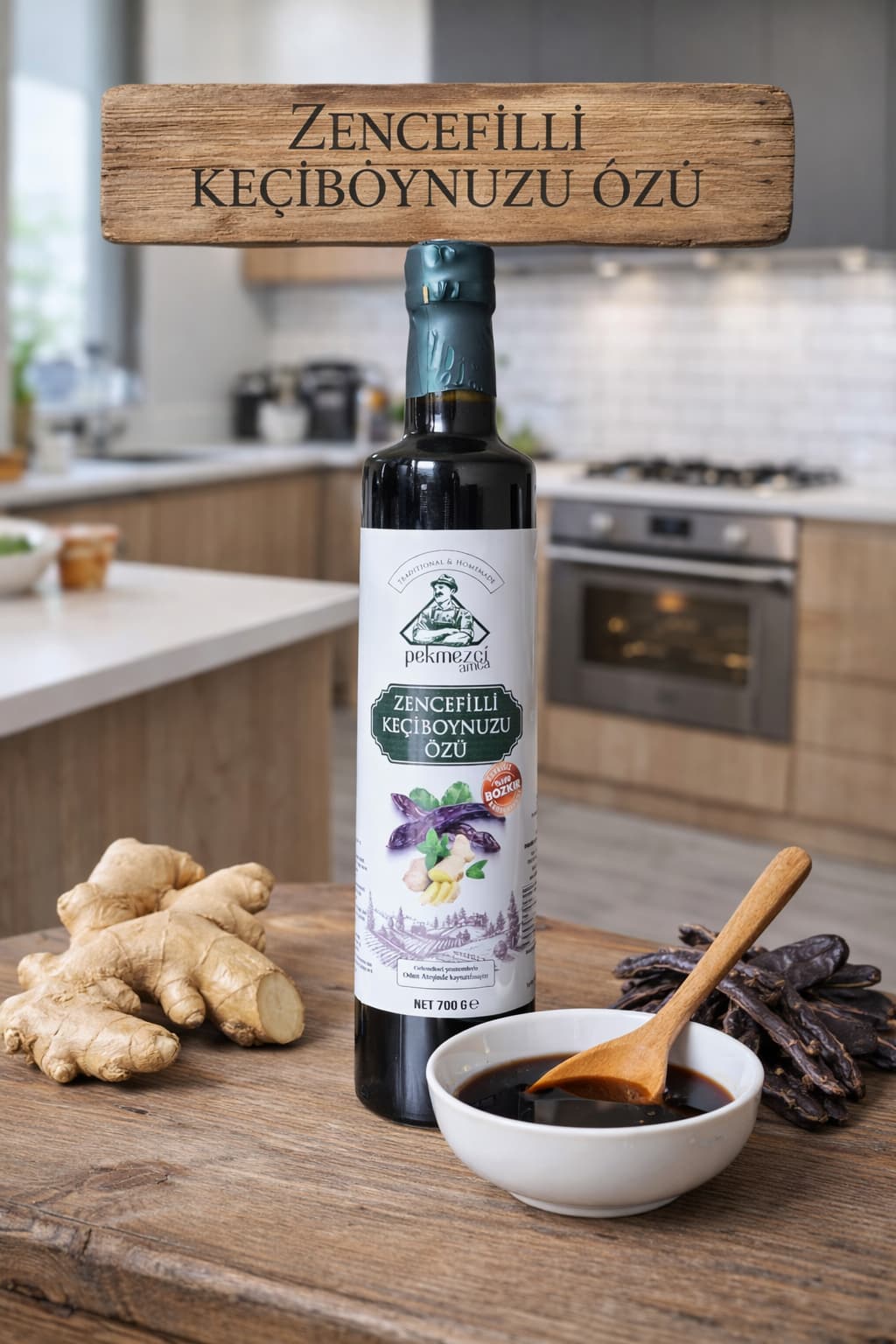 Zencefilli Keçiboynuzu Özü 700 GR